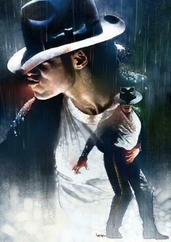 Michael Jackson Fans Dancing Moon Walking Wallpaper
