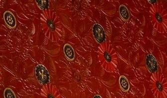 The Japanesque Design Of Lincrusta Used In Upper Frieze