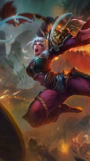 Dragonblade Riven Wallpaper iPhone