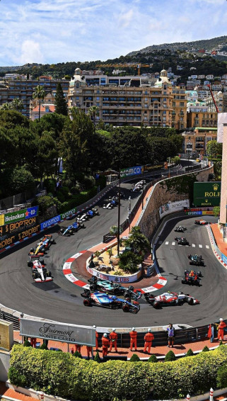 F1 Monaco Grand Prix iPhone Wallpaper