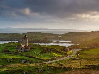 Picture Of The Church Rodel In Outer Hebrides Scotland