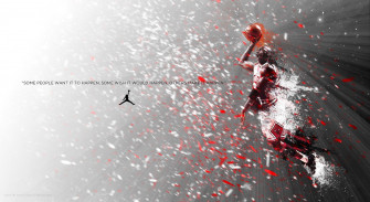 Michael Jordan HD Wallpaper Logo Widescreen