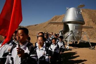 China S Fake Mars Base Camp Lets Visitors Explore Star Wars Style