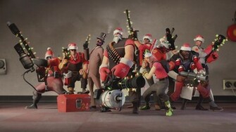 Wallpaper Et Fond D Cran Lumi Res De Noel Soldier Tf2