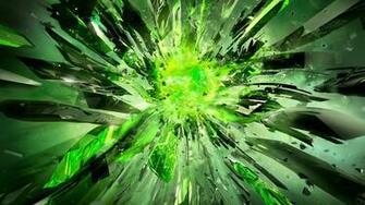Vert Verre 3d Wallpaper Photo Fonds D Cran