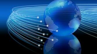 Wallpaper Connectivity Fiber Optic World HD