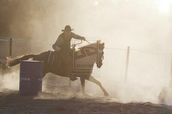 Barrel Racing Wallpaper