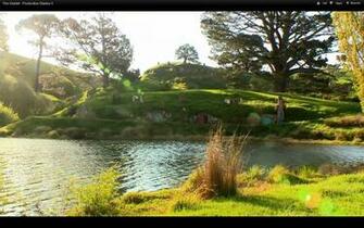 The Shire Hobbit Wallpaper Nella Contea Degli