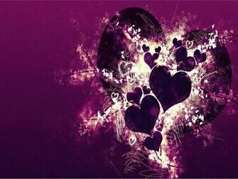 Wallpaper Love Hearts HD On Picsfair