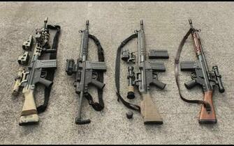Heckler Koch G3 Assault Rifle Wallpaper And Background Image