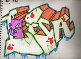 Lisa Graffiti By Merm Kitty