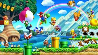 New Super Mario Bros Wallpaper Image