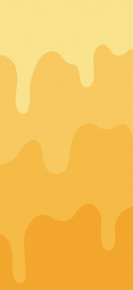 Honey Dripping Yellow Wallpaper For iPhone
