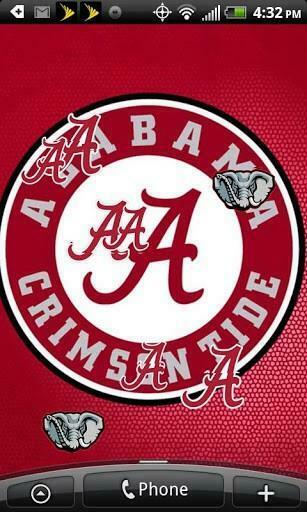 Bigger Alabama Crimson Tide Lwp For Android Screenshot