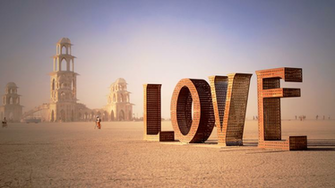 Burning Man Festival Wallpaper