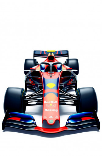 Red Bull F1 White Wallpaper