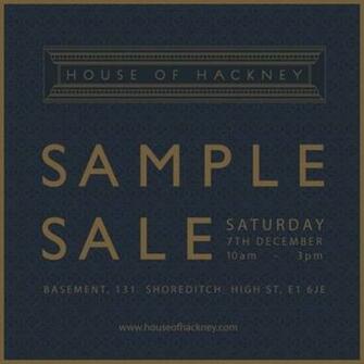 Grab A Bargain House Of Hackney Sample Sale Tinman London
