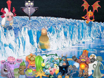 My Singing Monsters Iceberg Backdrop Wallpaper