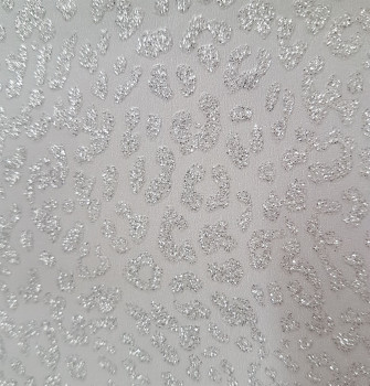 Glitter Leopard Print Wallpaper