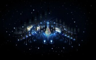 Elegant Christmas Desktop Wallpaper Showcasing Pictures Of Animation