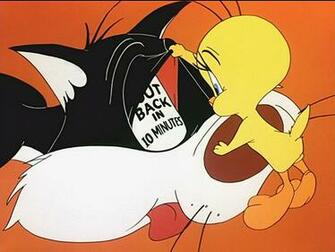 Sylvester And Tweety Pie Wallpaper