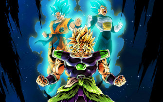 Broly Vegeta Goku Dragon Ball Super 4k Wallpaper