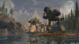 Mecha Mechwarrior Wallpaper Mad Dog