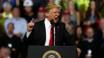 Trump To Campaign For Republicans Days A Week Ahead Of Midterms
