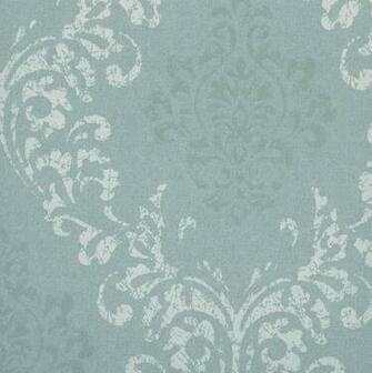 Pale Blue Cg97139 Virginia Damask Wallpaper Kitchen Bathroom