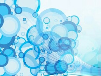 Blue Circles Background