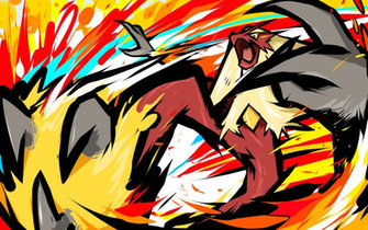 Blaziken Blaze Kick By Ishmam