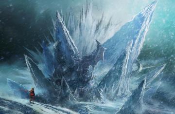 HD Ice Fantasy Art Wallpaper