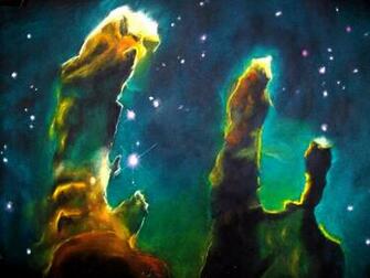 Pillars Of Creation Wallpaper By