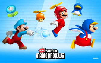 Super Mario HD Background Wallpaper