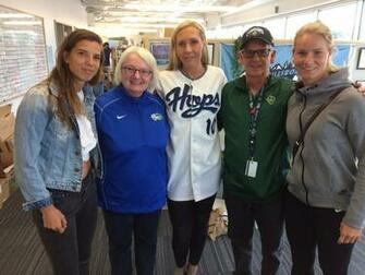 Hillsboro Hops On Thornsfc Players Tobin Heath Allie