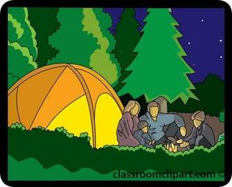 Camping Family Classroom Clipart