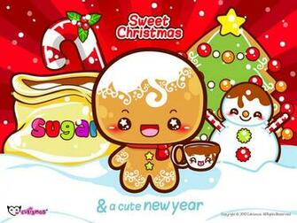 Gingerbread Man Christmas Wallpaper Kawaii