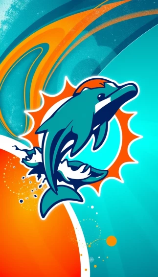 Miami Dolphins Logo Wallpaper