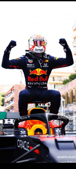 F1 Max Verstappen Monaco Gp Victory iPhone Wallpaper