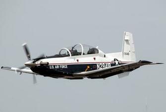 Raytheon T 6a Texan Ii Us Air Force Aircraft Wallpaper