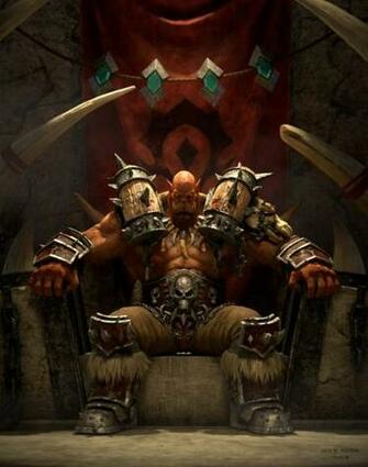 Garrosh Hellscream By Mike Hong 1280px X 1620px