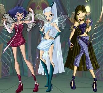 I Made The Trix As Fairys Bases Winx Base Deviantart Art B