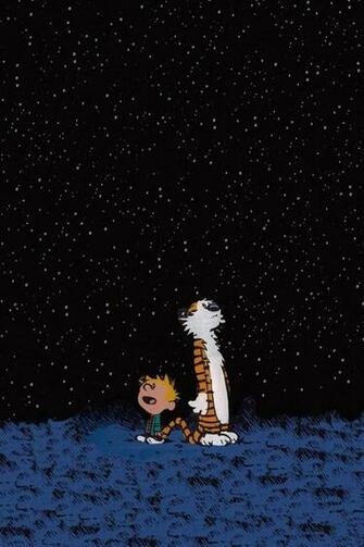 Calvin Hobbes iPhone Wallpaper Background