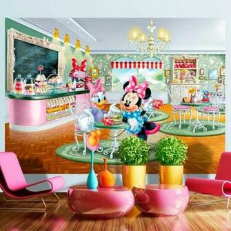 Disney Minnie Daisy Wallpaper Great Kidsbedrooms The Children