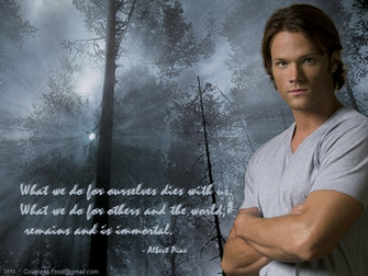 What We Do Sam Winchester Wallpaper