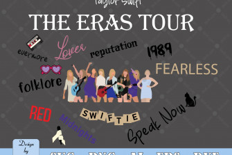 Taylor Swift The Eras Tour Svg Of