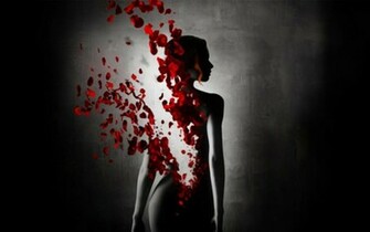 Image HD Wallpaper Black Whitered Beautiful Girl