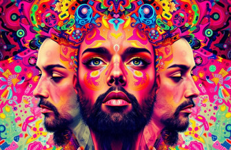 Trippy Face Wallpaper