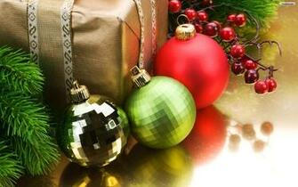 Christmas Ornaments Wallpaper