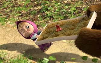 Wallpaper Masha And The Bear